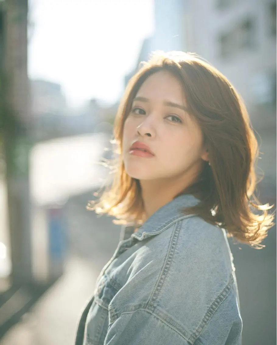 ミディアム カラー カット 縮毛矯正 トリートメント ヘッドスパ *くせ毛に特化* 【yun】のヘアスタイル