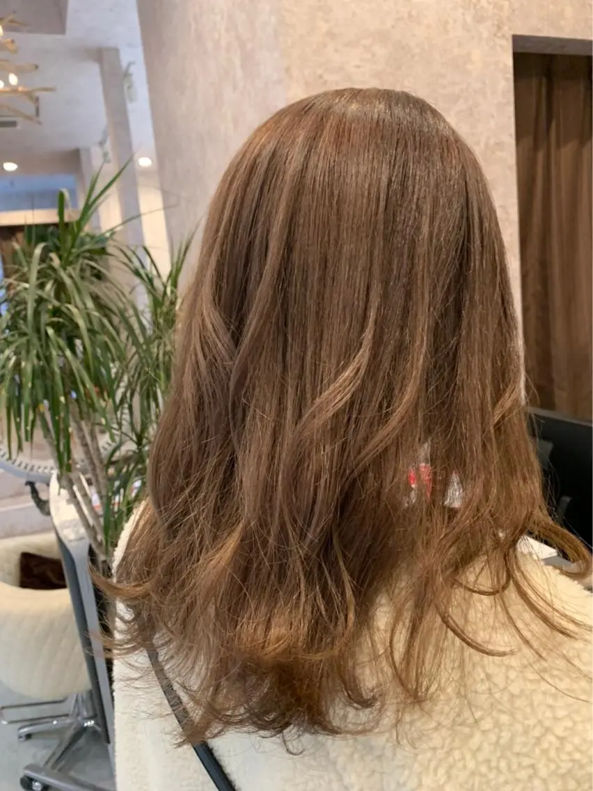 ロング カラー ベージュカラー 🫟Blanco🫟 Color&Careのヘアスタイル