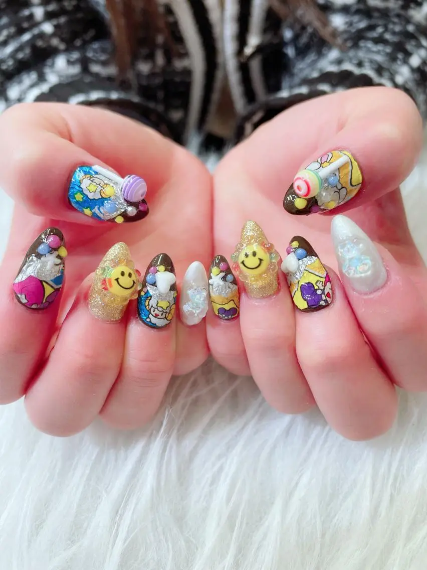 ネイル ハンドネイル princess スカルプ専門店のネイルデザイン