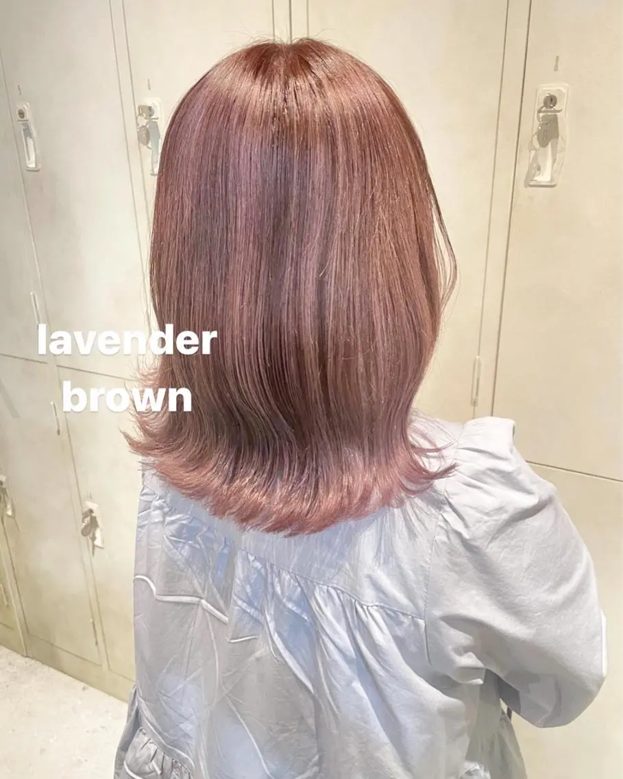 ミディアム カラー ヘアカラー トリートメント ハイトーンカラー♡ yuのヘアスタイル