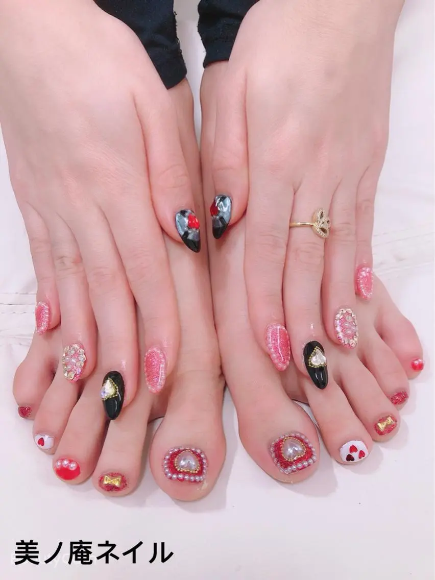ネイル ハンドネイル 美ノ庵ネイルサロン メトロポリタン前店のネイルデザイン