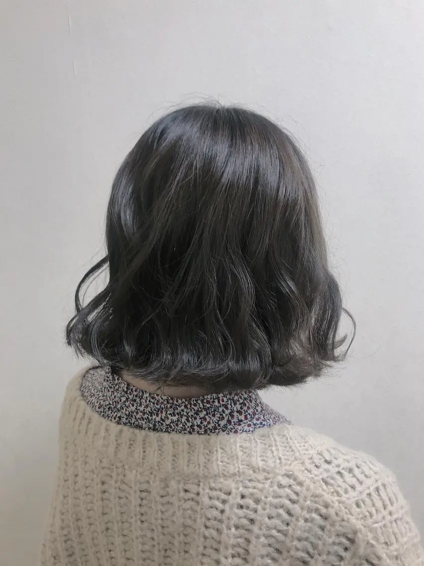 ミディアム カラー もりたみかこ 美容師お休み中のヘアスタイル