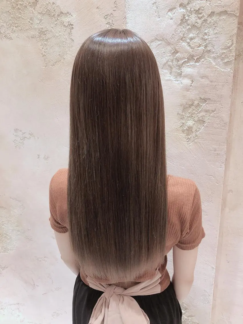 ミディアム トリートメント 代表山口ひな 髪質改善のプロのヘアスタイル