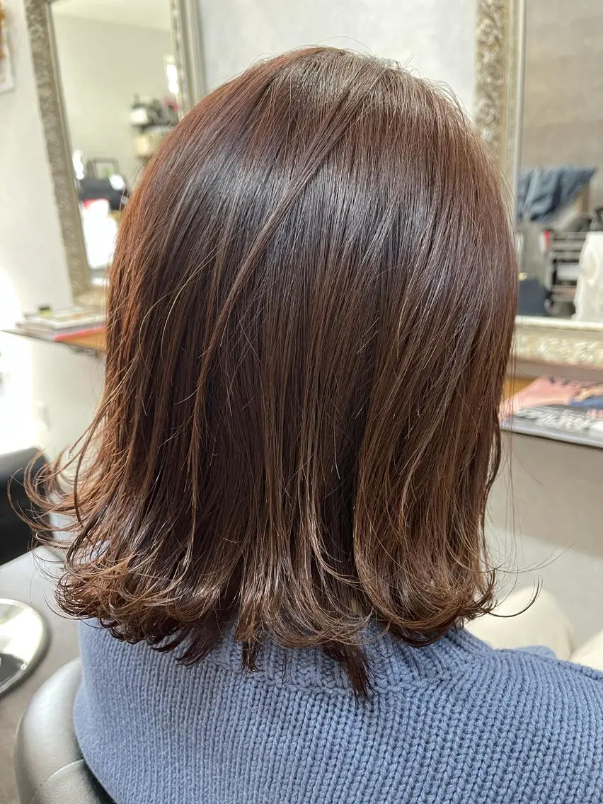 ミディアム カラー Glad   中嶋 政文のヘアスタイル