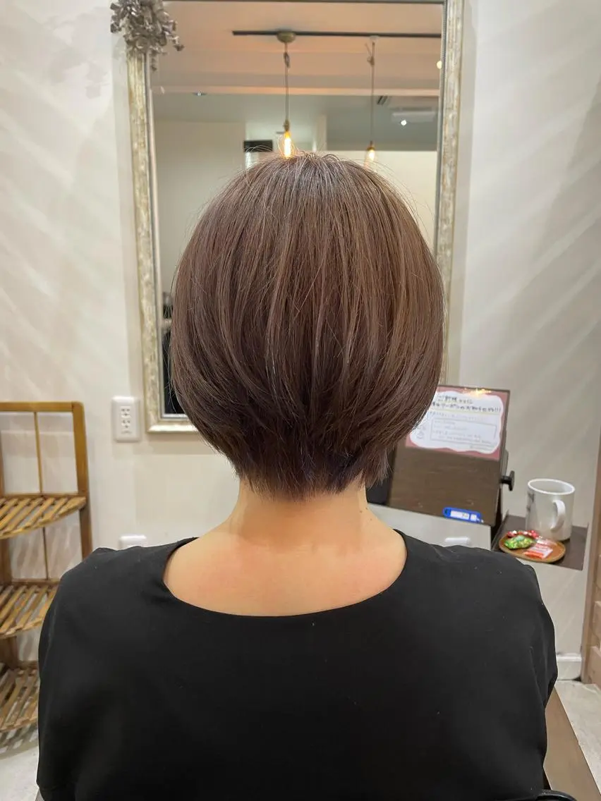 ショート カラー ヘアカラー miho 🌼🌼🌼のヘアスタイル