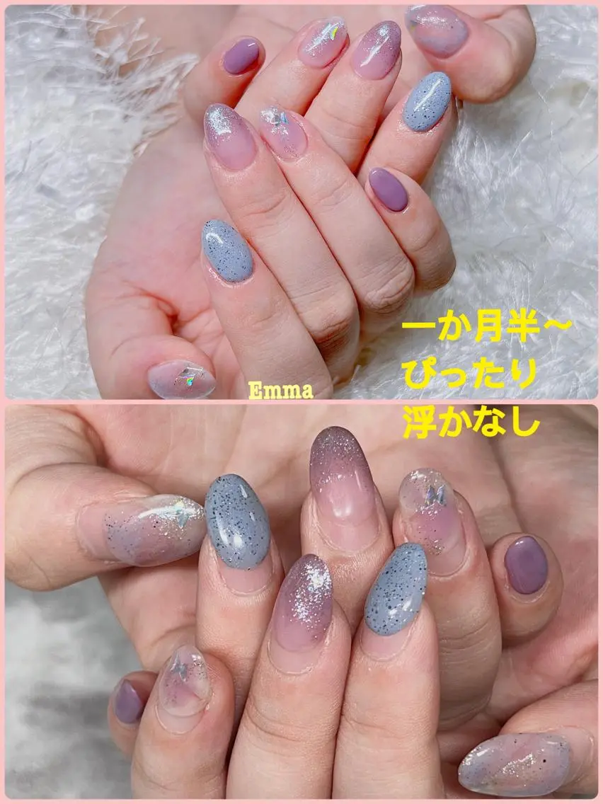 ネイル 長さ出し 持ち込み ネイルチップ ISA_ BELLAのネイルデザイン