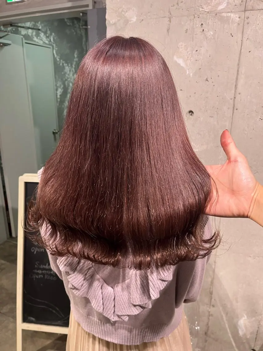 ロング カット ヘアカラー トリートメント ヘッドスパ ヘアセット 🪞透明感カラー🫧 縮毛矯正🥇かずきのヘアスタイル