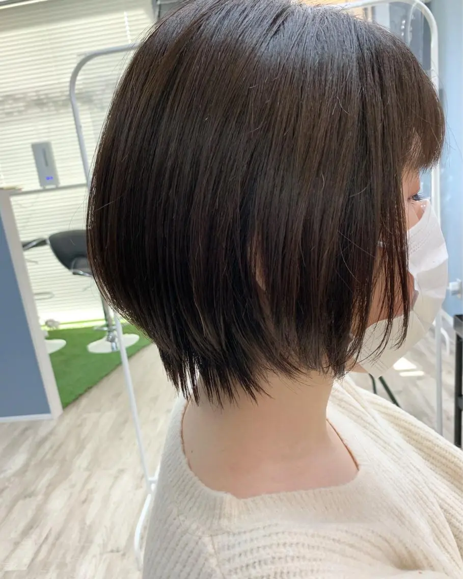 ショート ショートボブ ボブ ショートヘア ショート&ボブ井上 菜樹のヘアスタイル