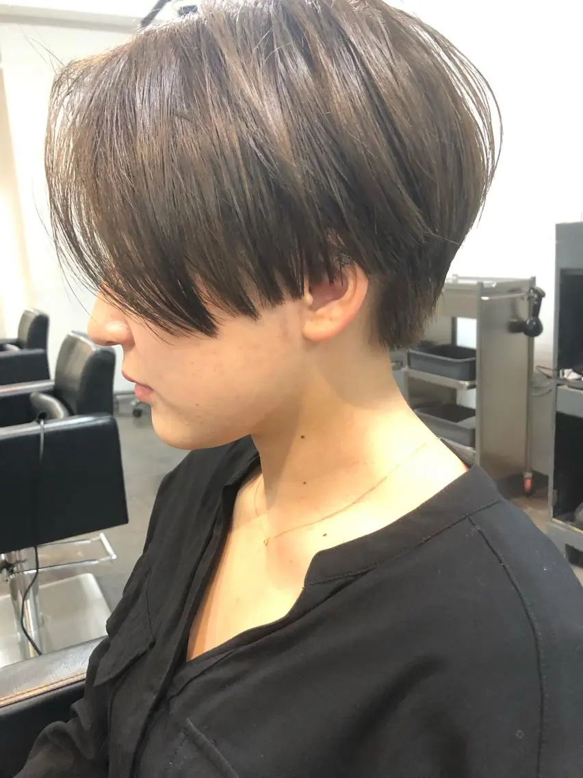 ショート ハンサムショート ショートヘア 中野 恵脩のヘアスタイル
