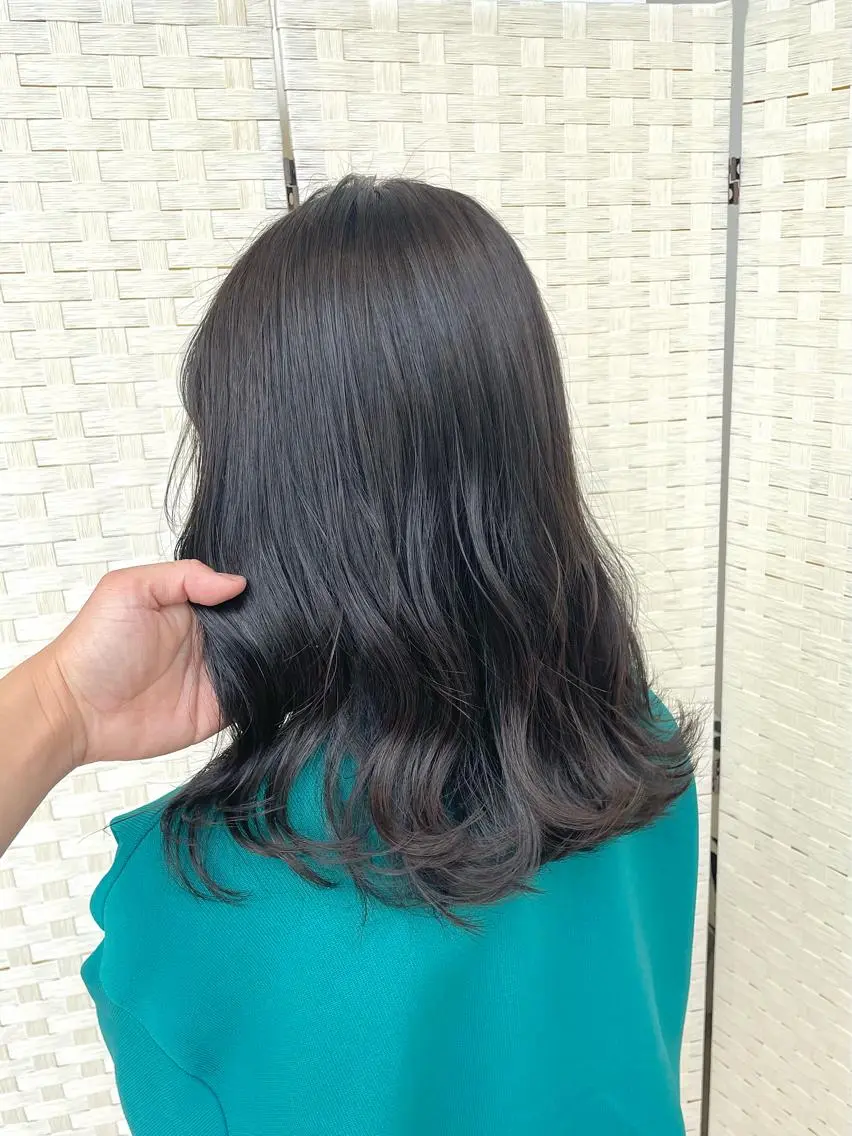 セミロング カラー 💫小顔カット TAROのヘアスタイル