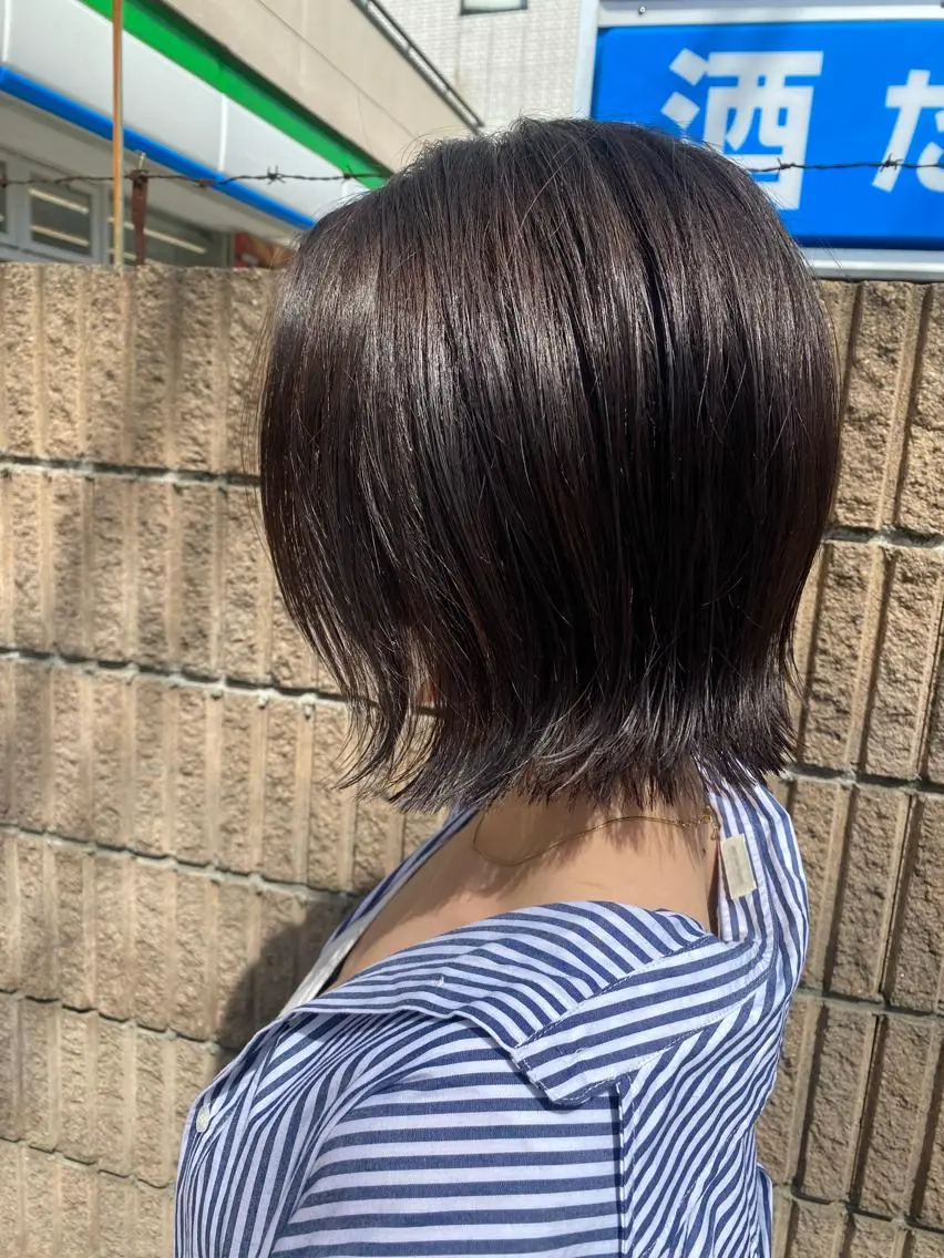 ミディアム 武田 悠生乃のヘアスタイル