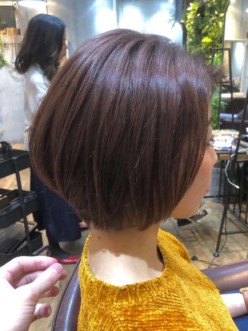 ショート カラー 増山 大起のヘアスタイル