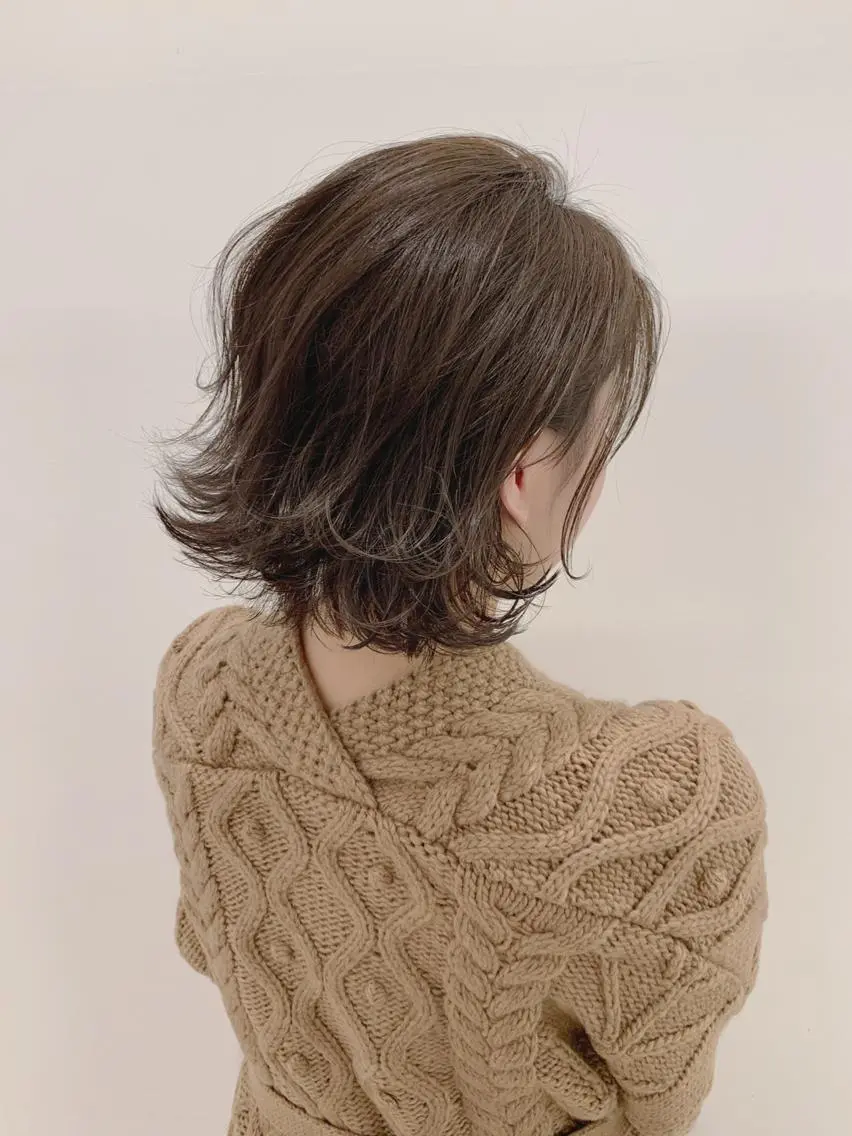 ショート カラー パーマ ヘアカラー パーマモデル募集中 ✨Ukyoのヘアスタイル