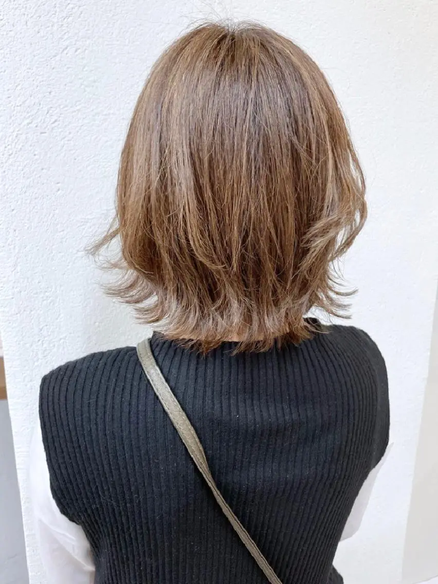 ミディアム ショートボブ ボブ ⭐️バッサリカット モデル募集⭐️佐野のヘアスタイル