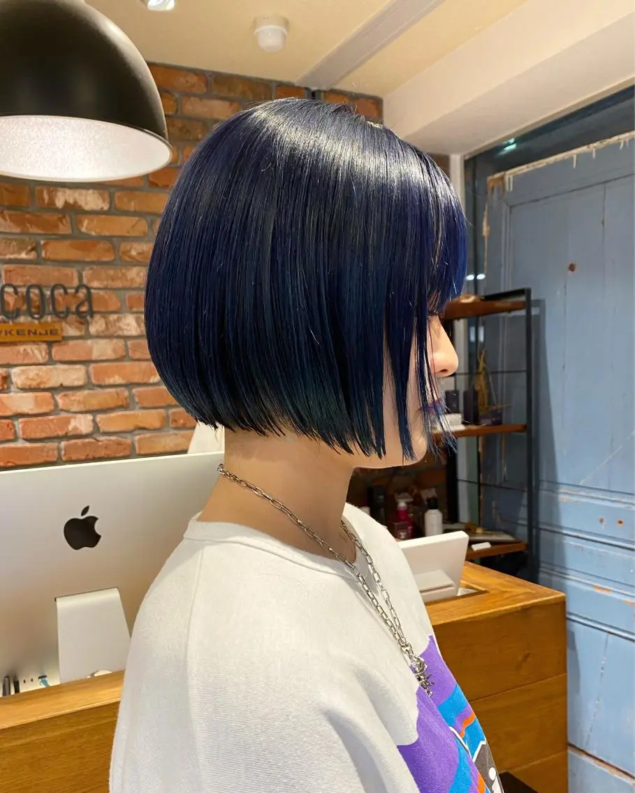 ショート ミウ☆ ブリーチダブルカラーのヘアスタイル