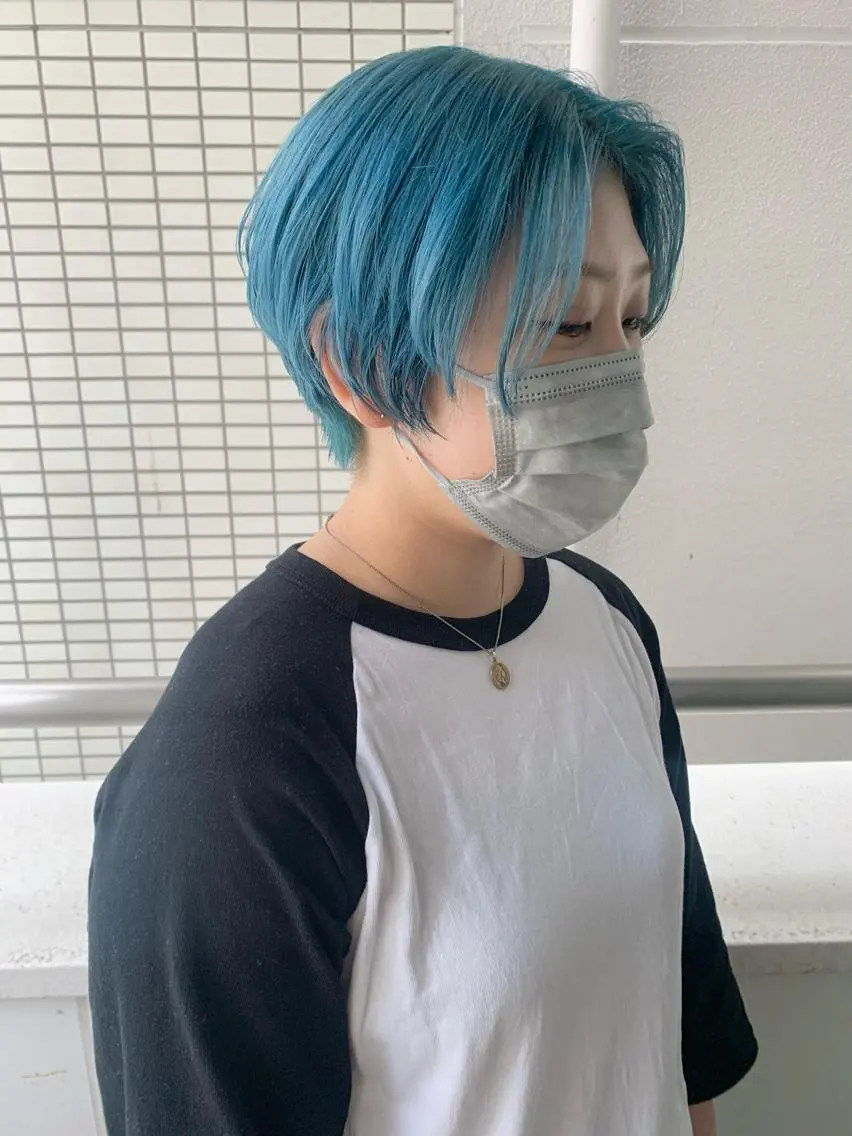 ショート カラー カット ヘアカラー 🐝 hachi🐝のヘアスタイル
