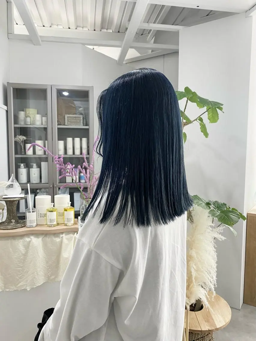 セミロング カラー ヘアアレンジ ひなの .のその他イメージ