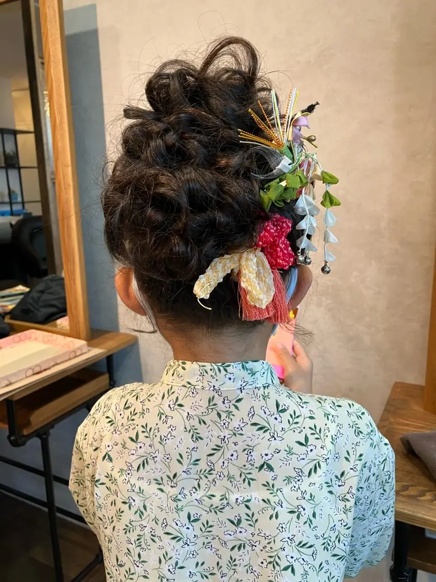 ヘアアレンジ 成人式 Hair&Make Nahoのマツエク・マツパデザイン