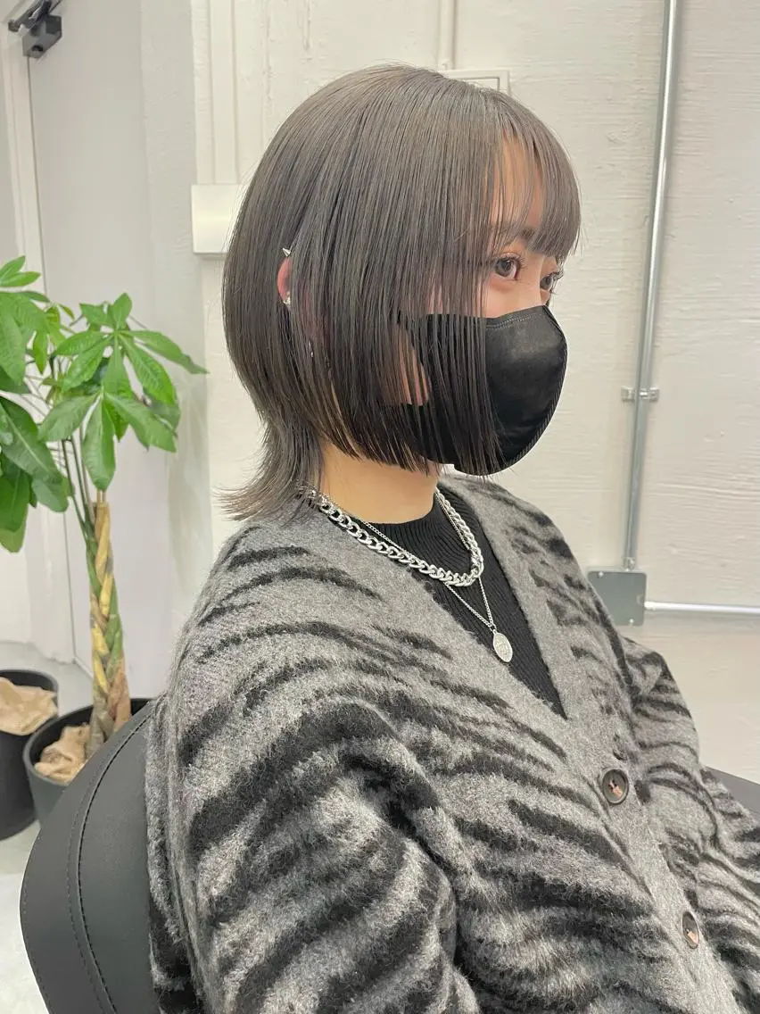 ショート カラー カット ヘアカラー トリートメント 艶髪/透明感カラー tawadaのヘアスタイル