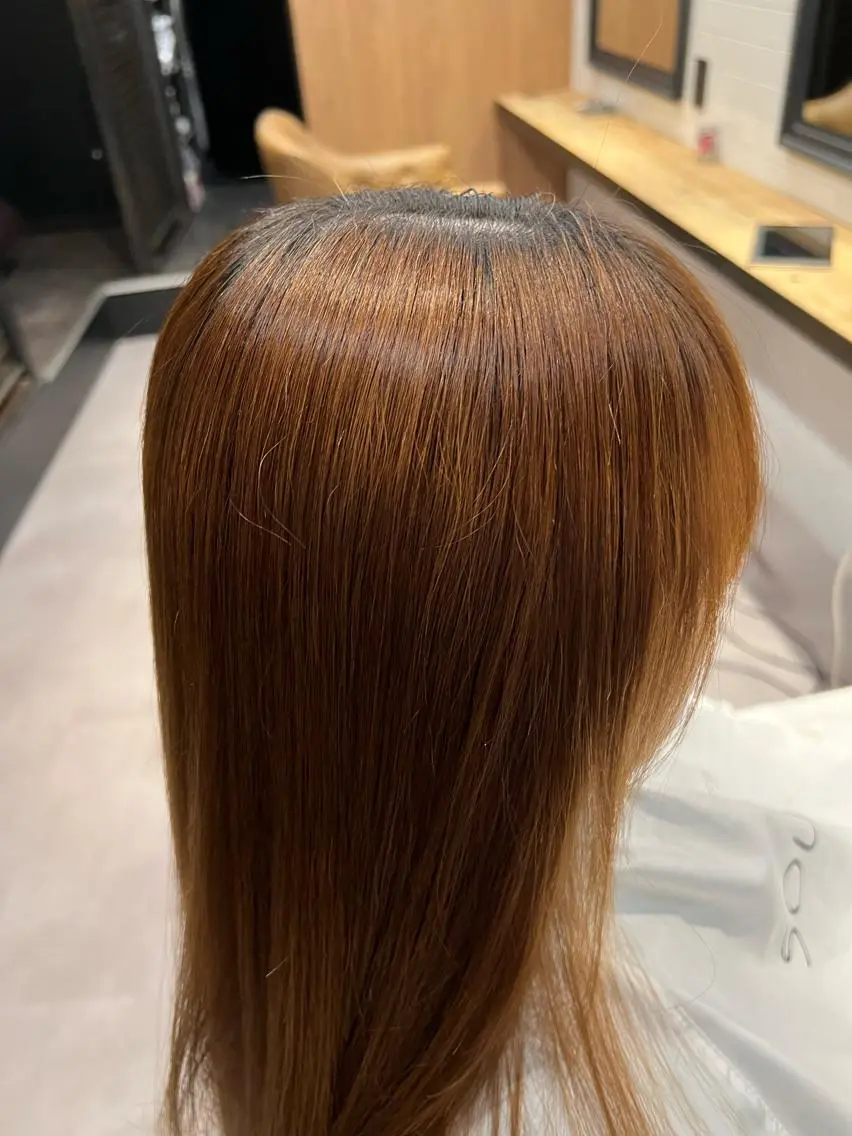 ロング カラー 菅 康志のヘアスタイル
