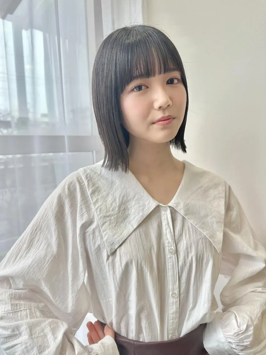 ショート ボブ 地毛風酸性縮毛矯正 /木原崇了のヘアスタイル