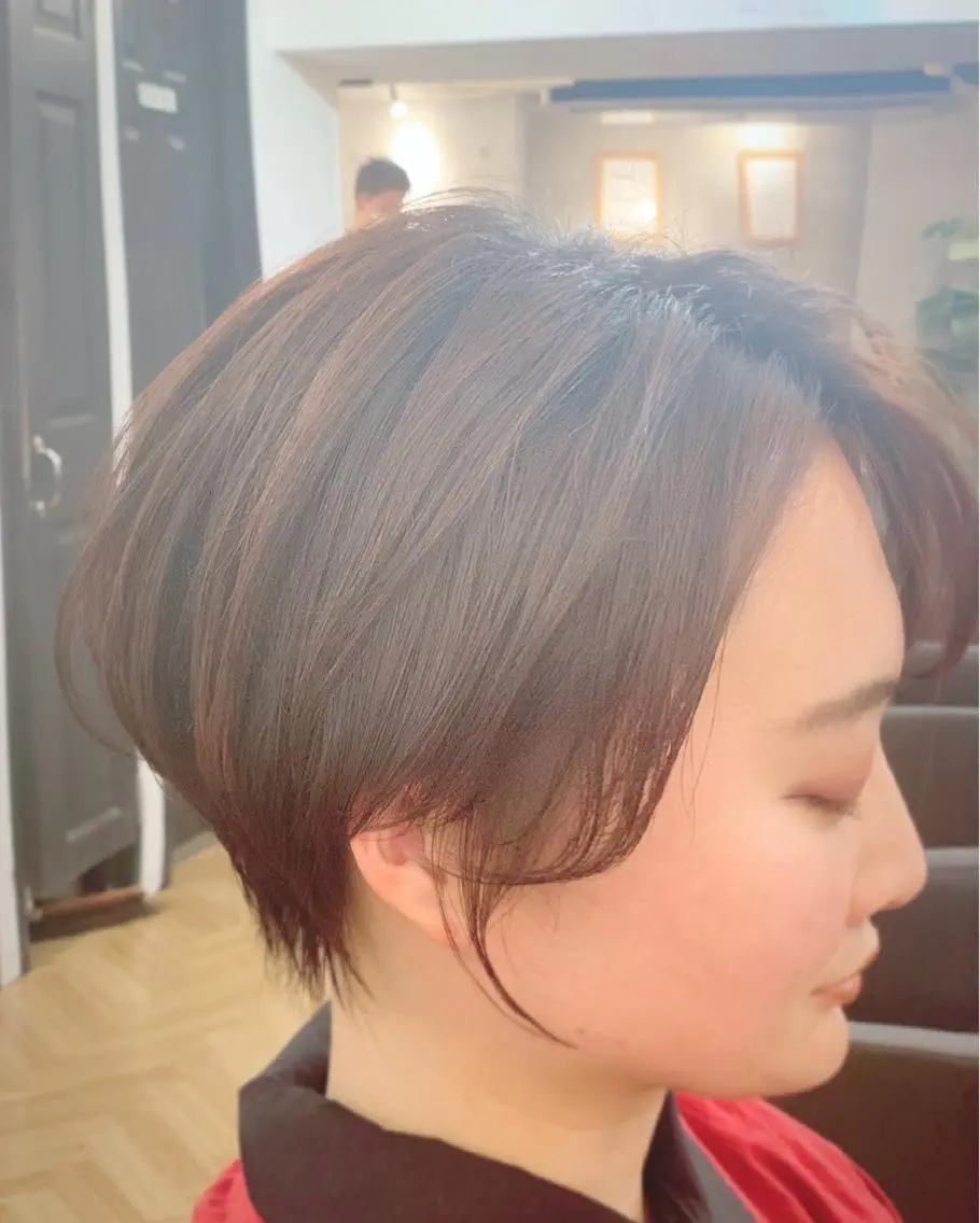 ショート ハンサムショート ショートヘア 木下 旬起のヘアスタイル