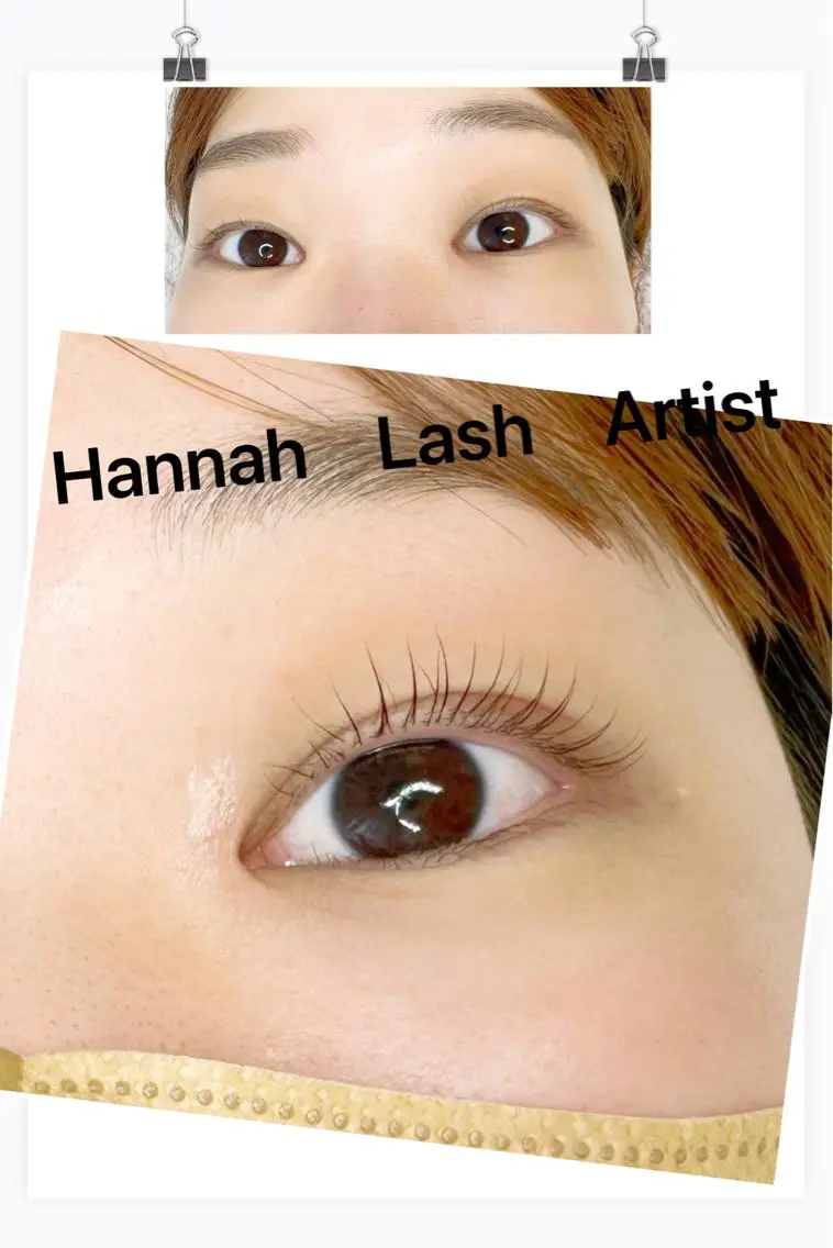 マツエク・マツパ まつげパーマ Hannah ハンナのマツエク・マツパデザイン