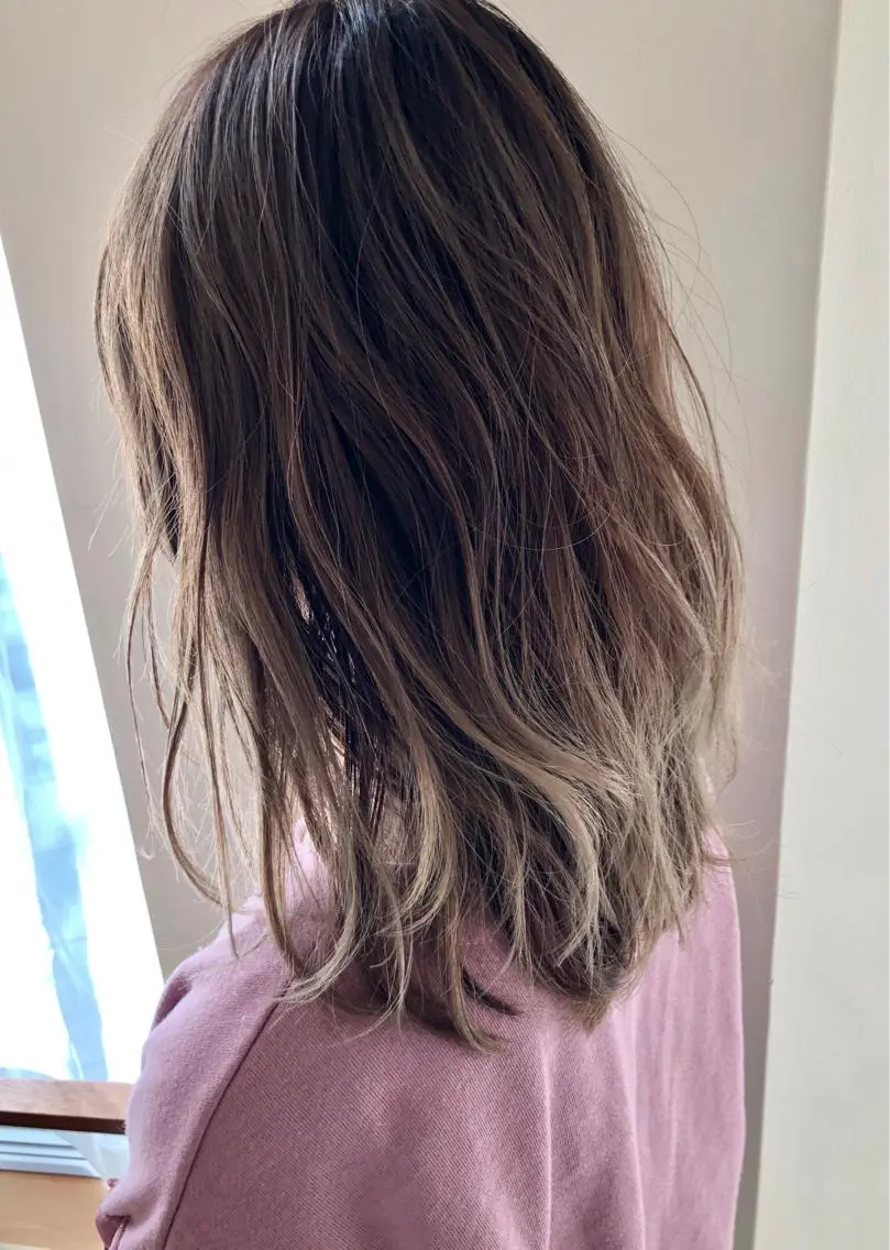 ショート ヘアカラー トリートメント 【髪質改善】 川津翔太のヘアスタイル