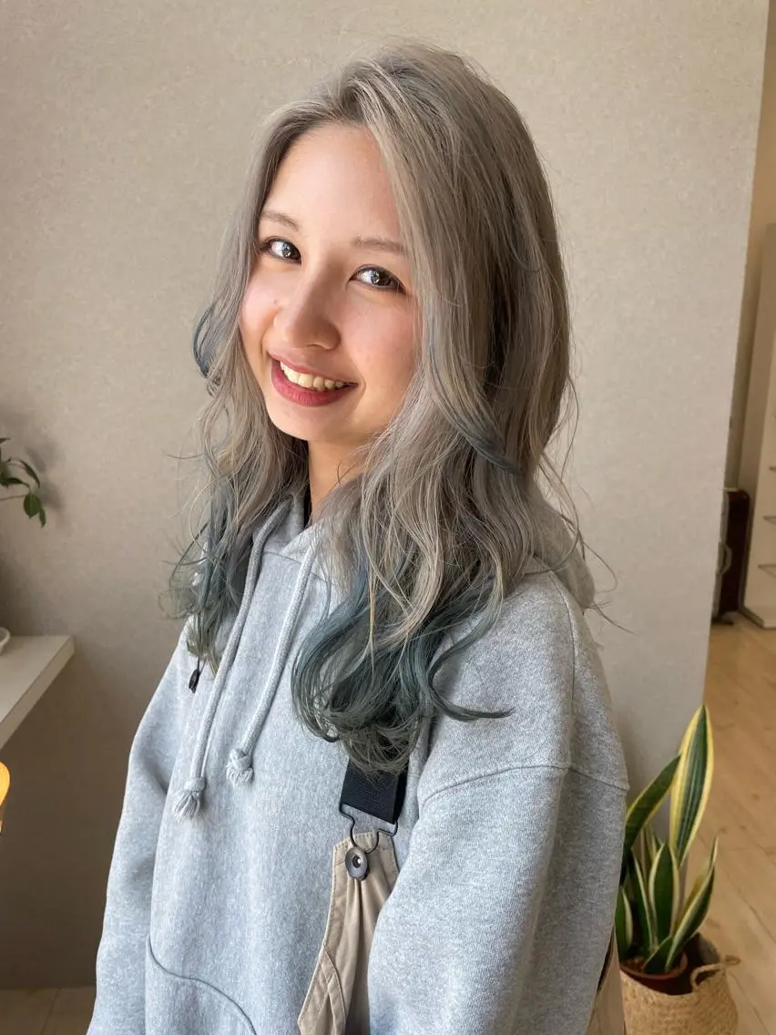 ロング カラー グレージュ 外国人風カラー 薬院浄水通/ショート /メンズ/rukaのヘアスタイル