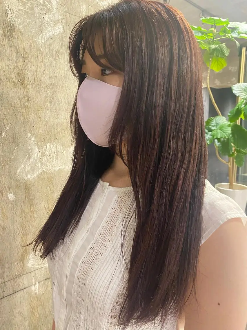 ロング 松井美樹/似合わせ ガーリー・韓国のヘアスタイル
