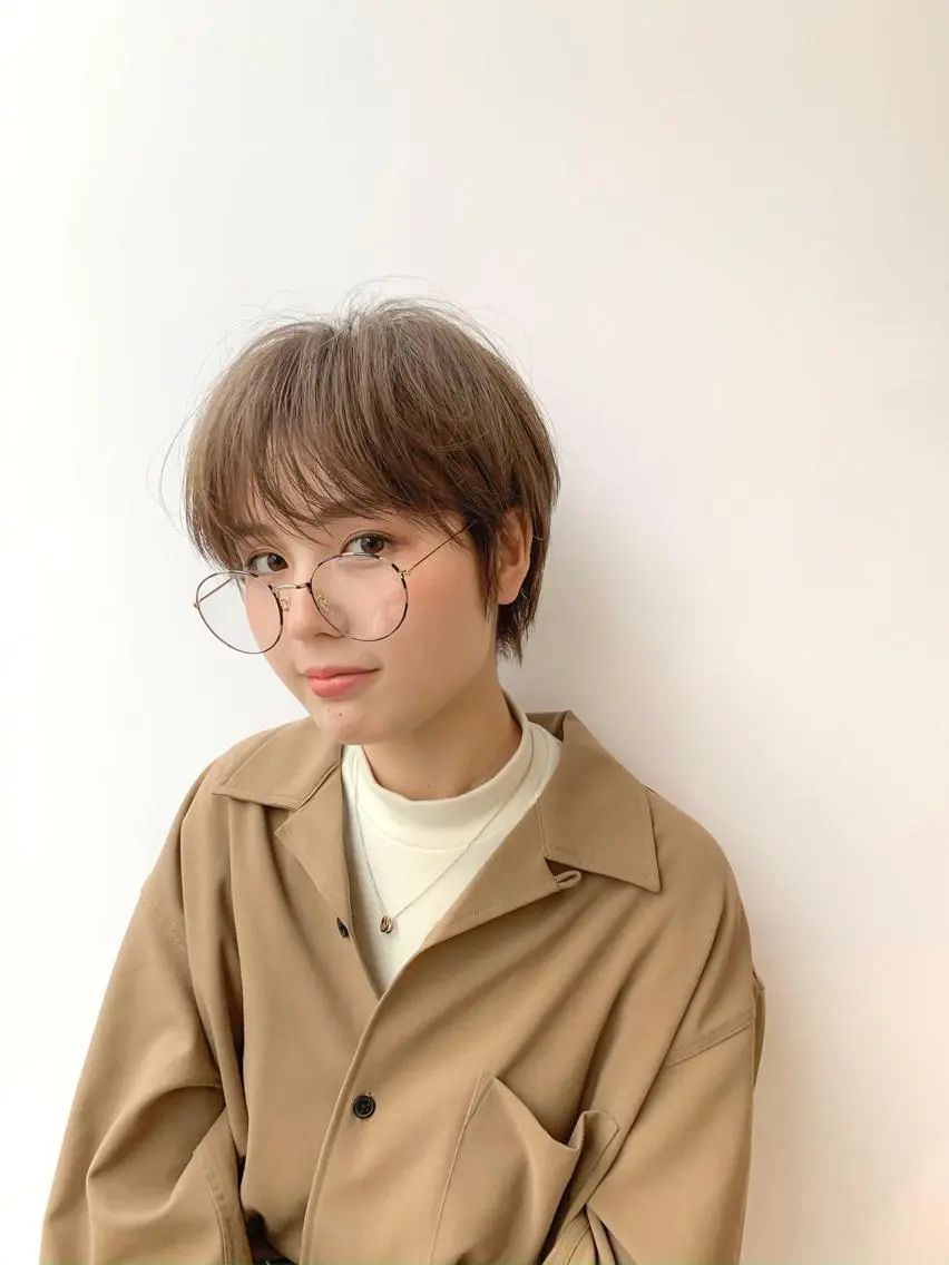 ショート ショートヘア カット ヘアカラー arc. arc.のヘアスタイル