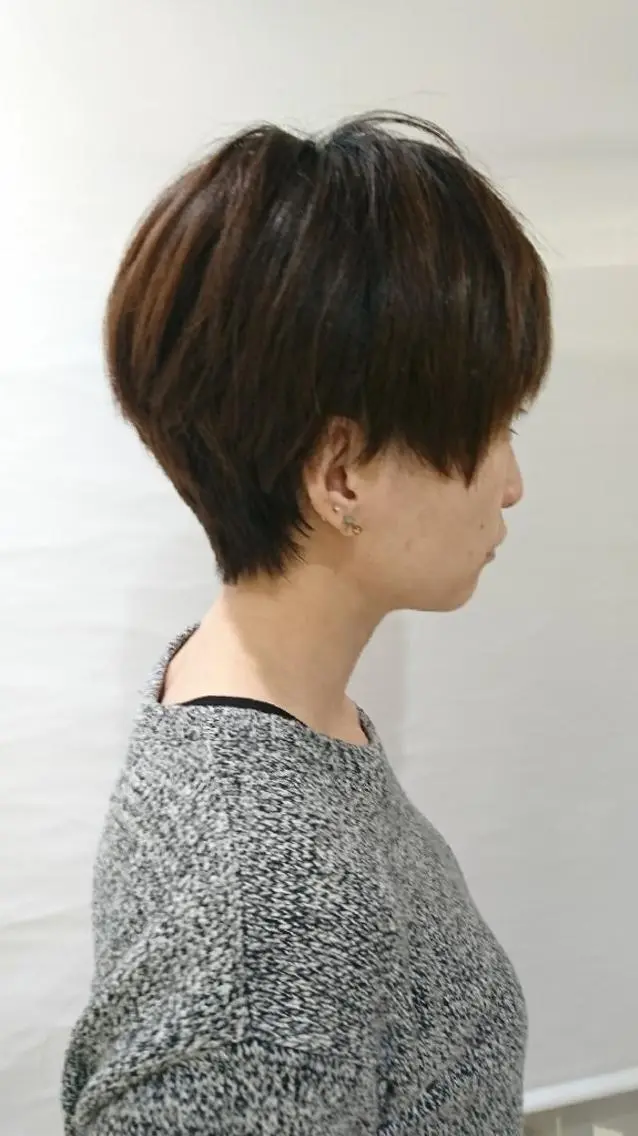 ショート 齋藤 愛美のヘアスタイル