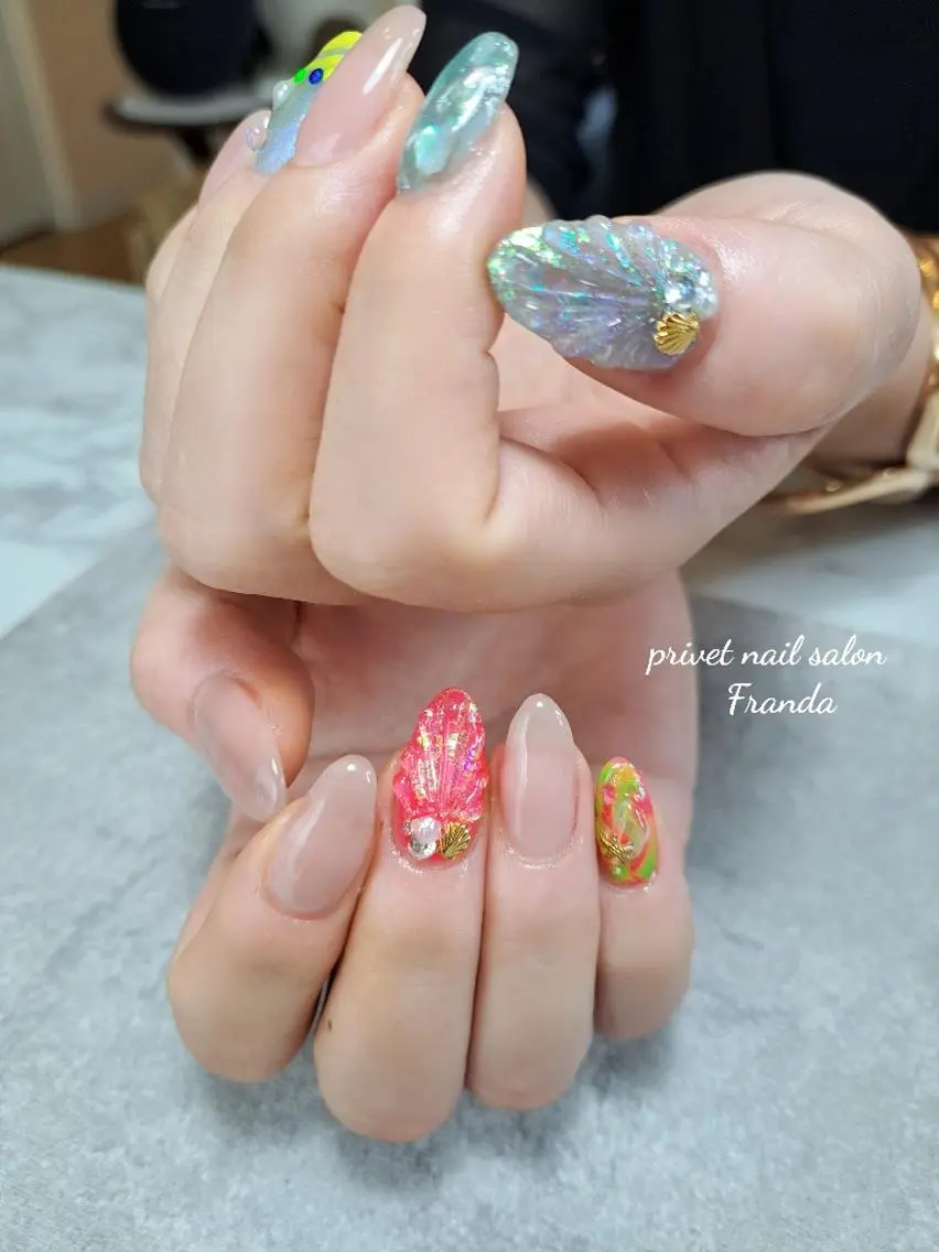 ネイル ハンドネイル Franda ✾のネイルデザイン