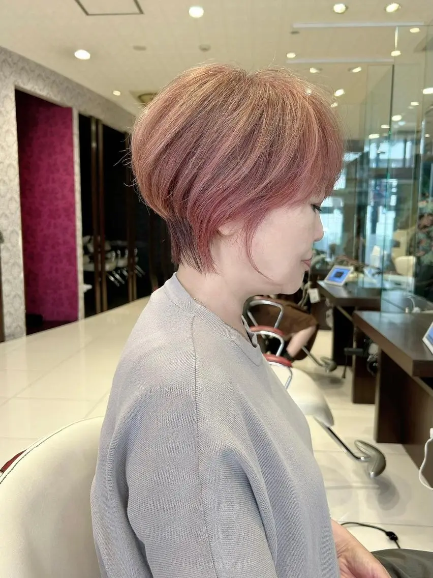 ショート 大川 有香のヘアスタイル