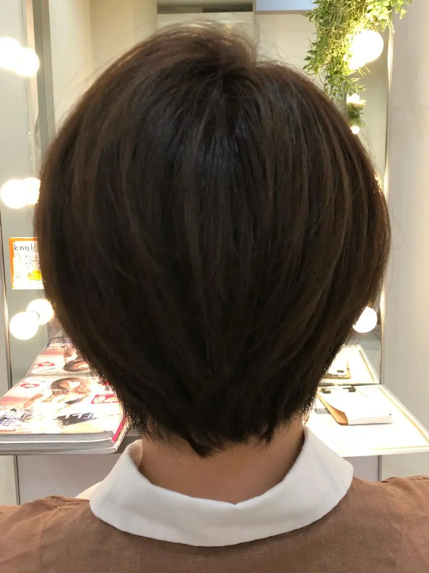 ショート ハイライト ショートヘア カット ヤマダ タケトのヘアスタイル