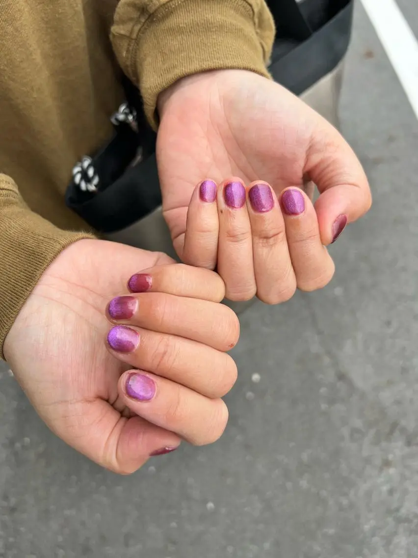 ネイル マグネットネイル ハンドネイル ak nail .のネイルデザイン