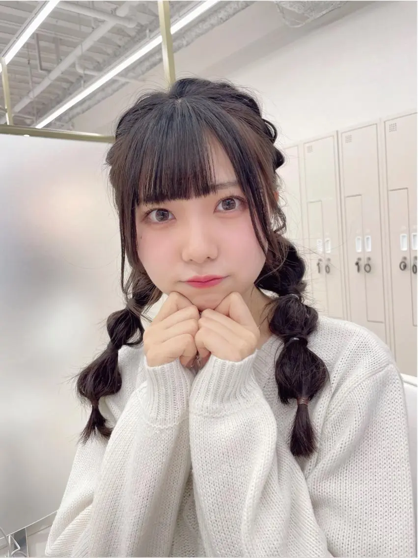 セミロング カラー ヘアアレンジ デート CARELLY Rukaのマツエク・マツパデザイン