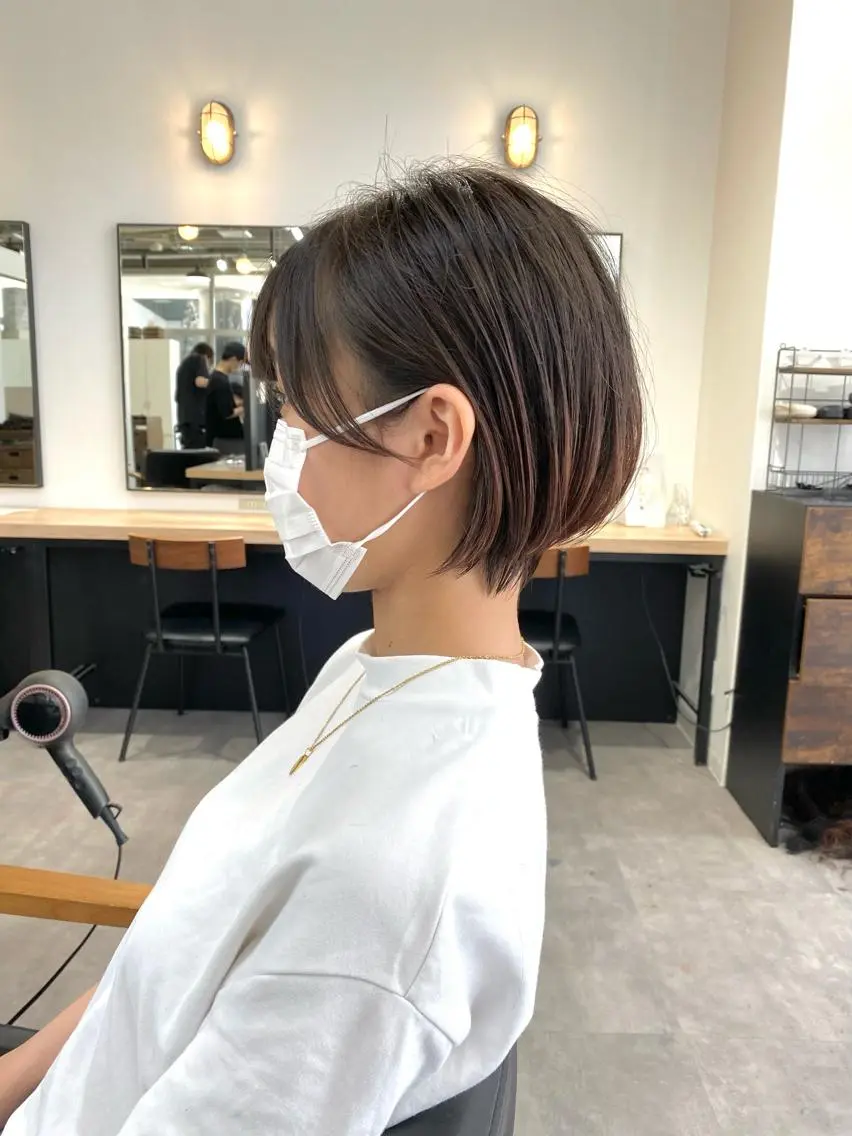 ショート ショートヘア 🍃ボブ&ショート 特化🍃髪質改善🍃のヘアスタイル