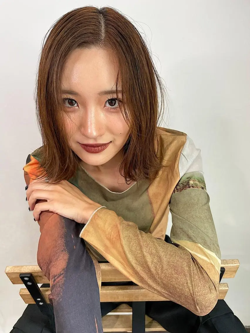 ミディアム ボブ 髪質改善 ボブ特化✨ 松本竜之介のヘアスタイル