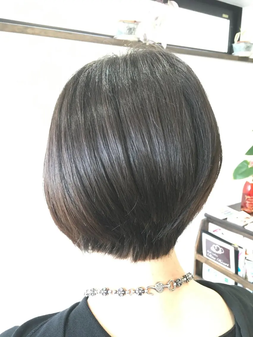 ショート 前下がりボブ ボブ Rise Heart 中村 裕介のヘアスタイル