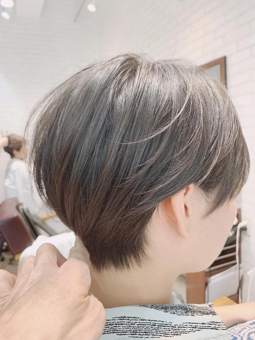 ショート ショートヘア Blossom大塚 ディレクター永野のヘアスタイル
