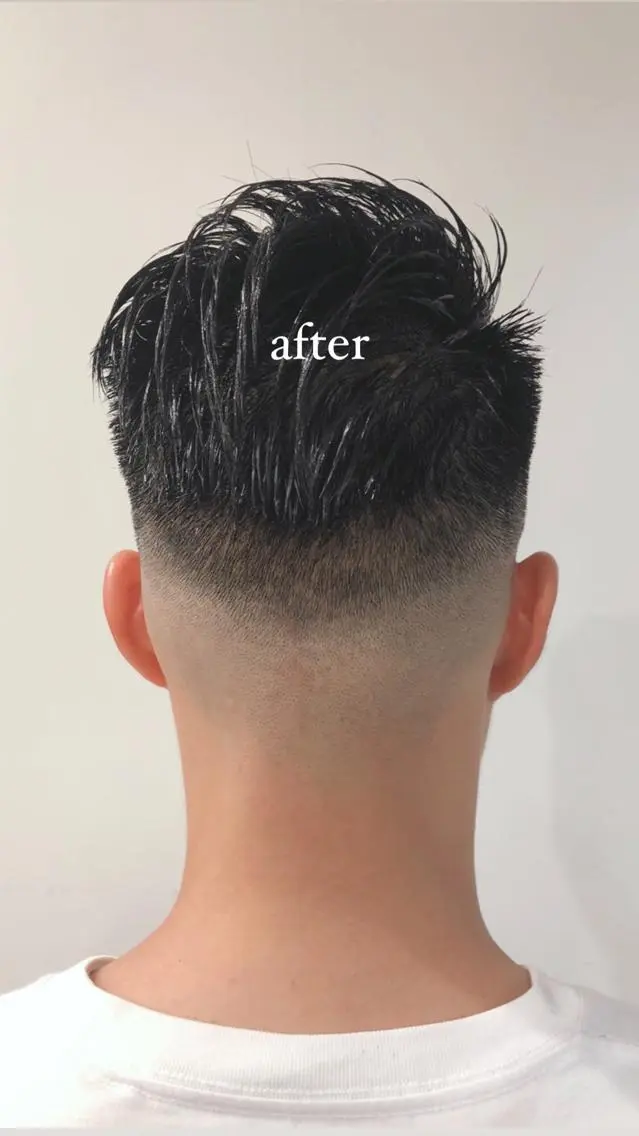 メンズ フェードカット MEN'S特化🌈 KATOのヘアスタイル
