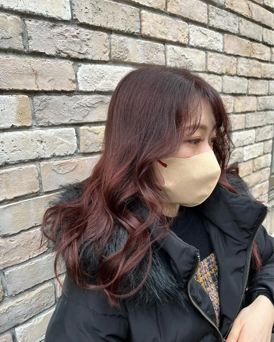 ロング 宮崎 恵多のヘアスタイル