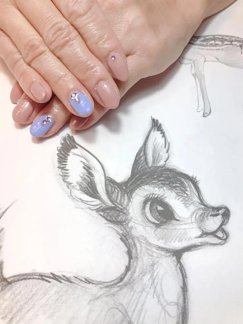 ネイル シンプルネイル owlnail /持込みデザイン専門のネイルデザイン