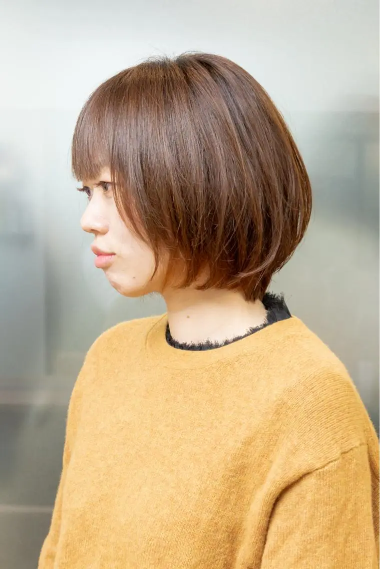 ミディアム カラー ボブ 似合わせカット a.Pecslap/ TERUのその他イメージ