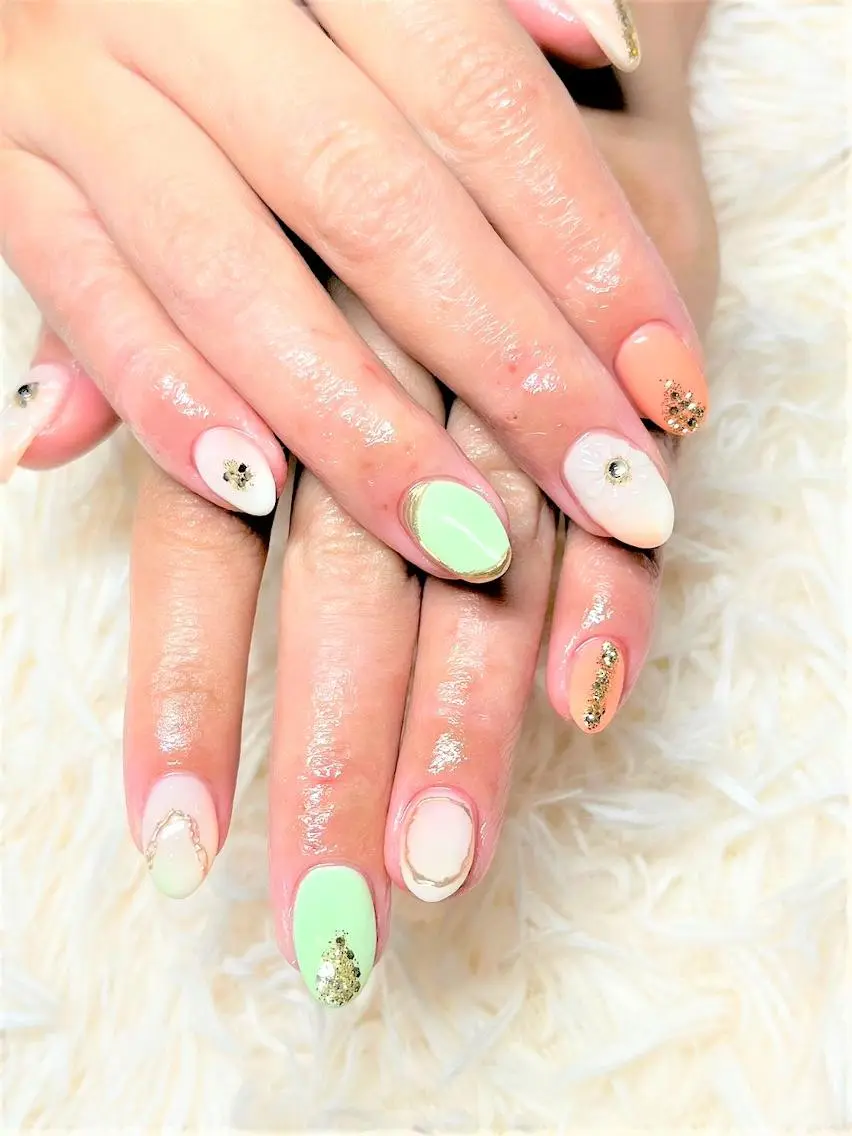 ネイル 持ち込み RIZE NAILのネイルデザイン