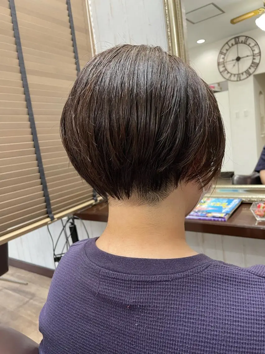 ショート 佐々木 浩之のヘアスタイル