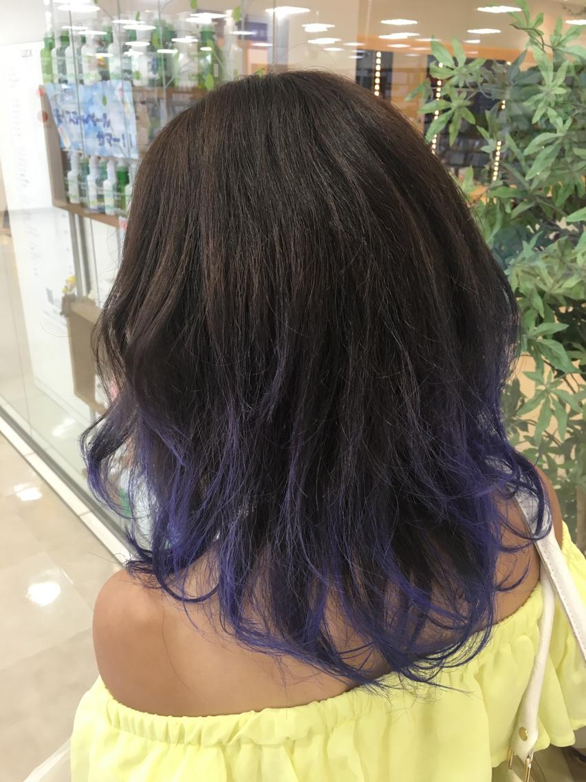 セミロング 植田 敬太のヘアスタイル