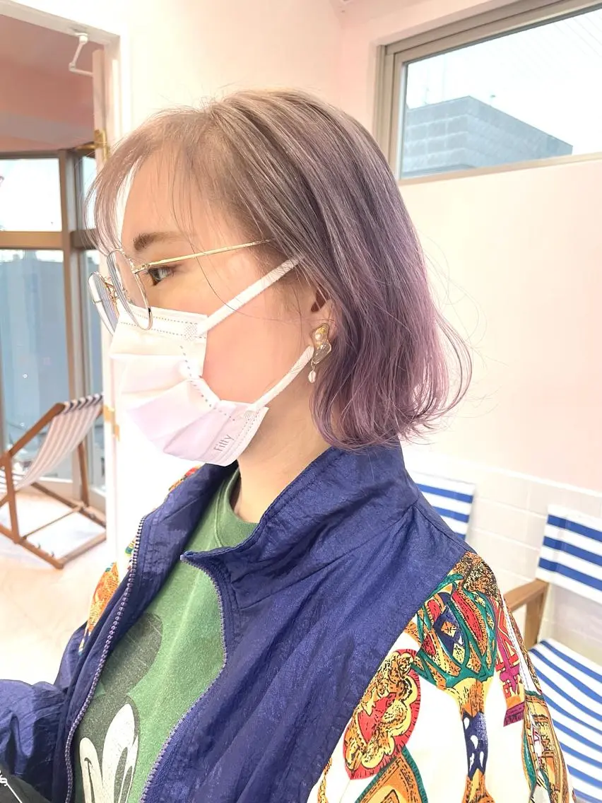 カラー ヘアカラー トリートメント ヘアセット 艶髪 🦋CON🦋のヘアスタイル