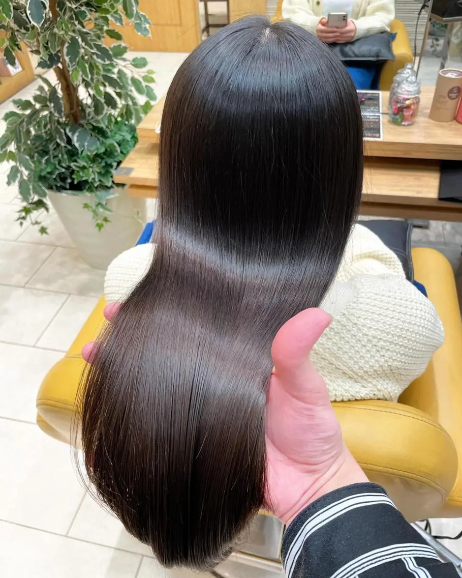 ロング 髪質改善 トリートメント ♦️モテ髪創作者 SUGA♦️のヘアスタイル